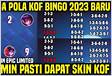 Jadwal dan Daftar Pola Event KOF Bingo MLBB 2023